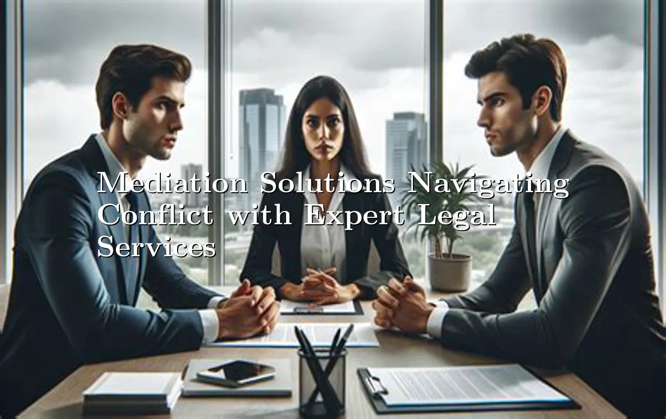 Mediation Solutions Navigating Conflict with Expert Legal Services services of legal mediation solutions for clients