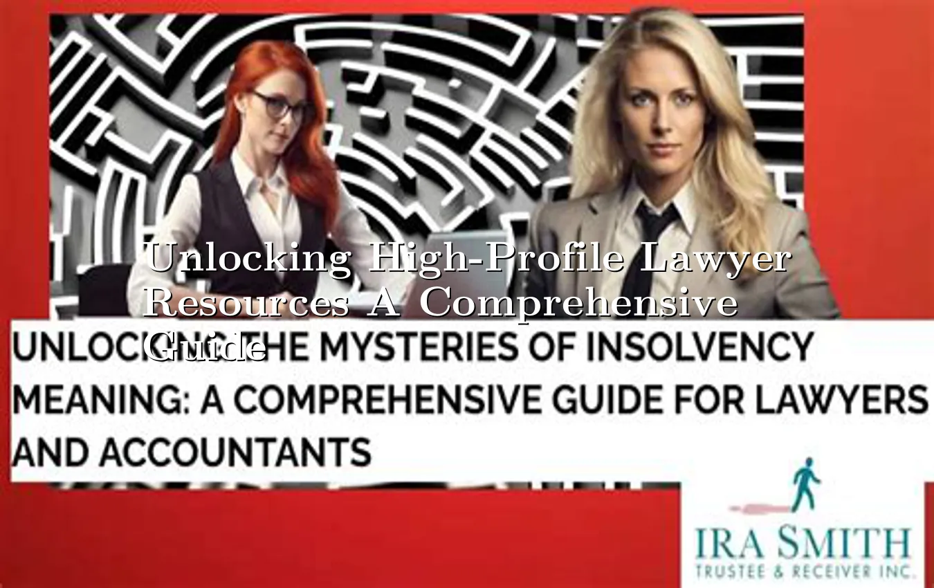 Unlocking High-Profile Lawyer Resources A Comprehensive Guide how to find high-profile lawyer resources